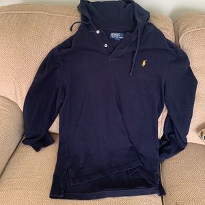 Navy Ralph Lauren pull over hoodie